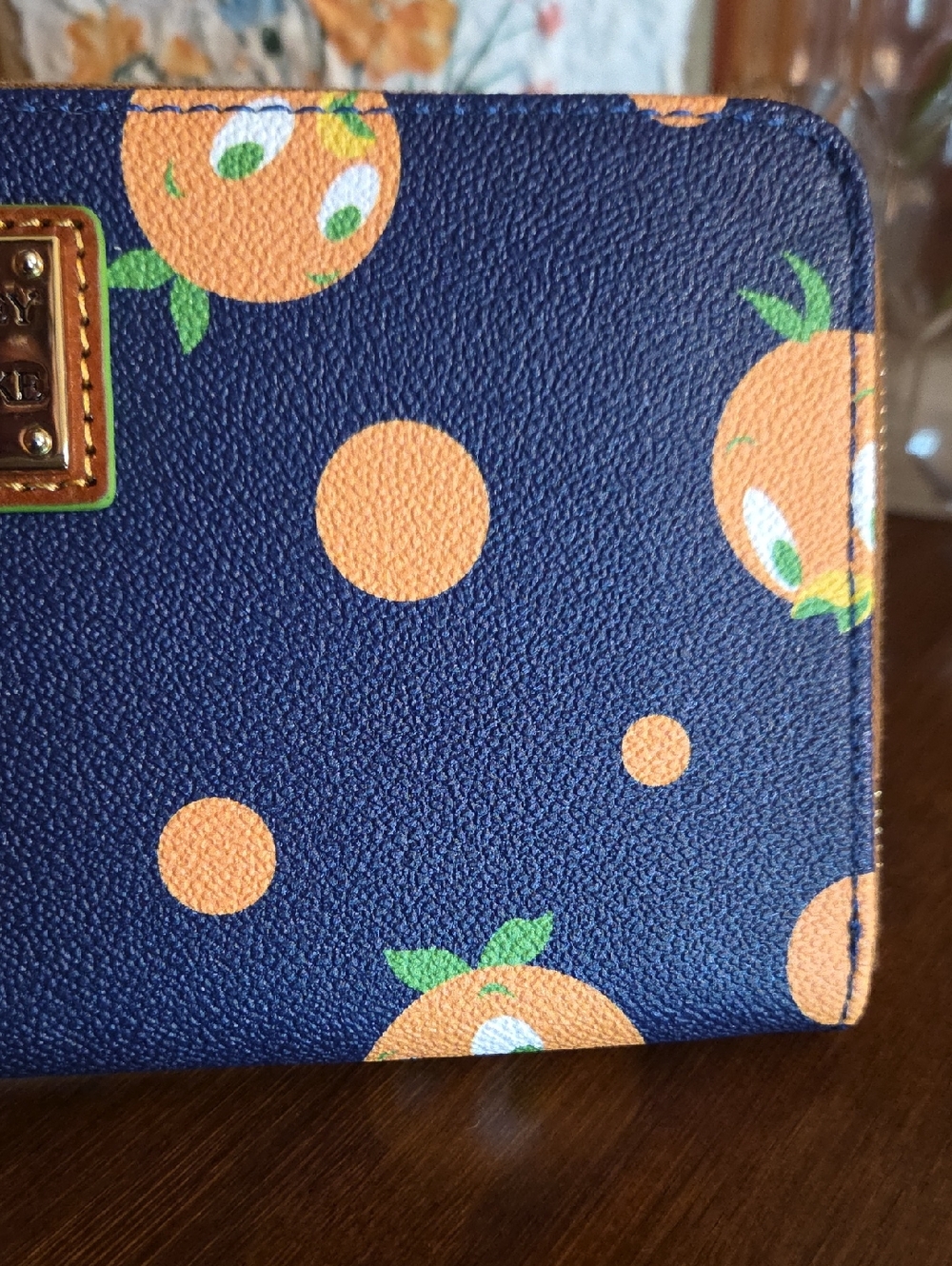 Dooney & Bourke Disney Parks Orange Bird Wallet EUC - Picture 12 of 16
